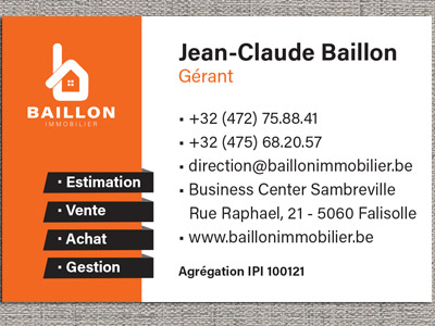 VDFA création et impression de carte de visite à Couvin