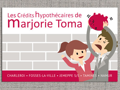 VDFA création et impression de carte de visite en hainaut