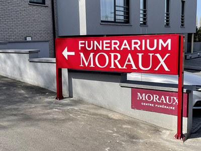 VDFA enseigne publicitaire conception Namur