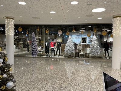 VDFA lettrage publicitaire de vitrine magasin commerce pose hainaut charleroi et mons