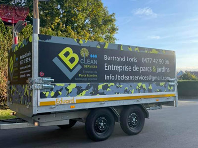 VDFA panneau publicitaire namur vdfa conception Florennes