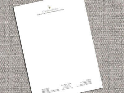 VDFA création et impression de papier entête sambreville