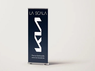 VDFA création et placement de Roll-up à Sambreville