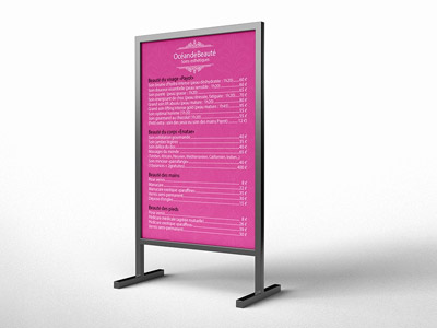 VDFA stop trottoir publicitaire conception hainaut