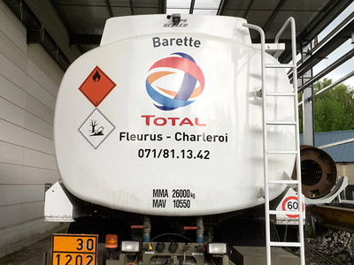 VDFA stickers publicitaires autoccolants lettrages véhicules carolo