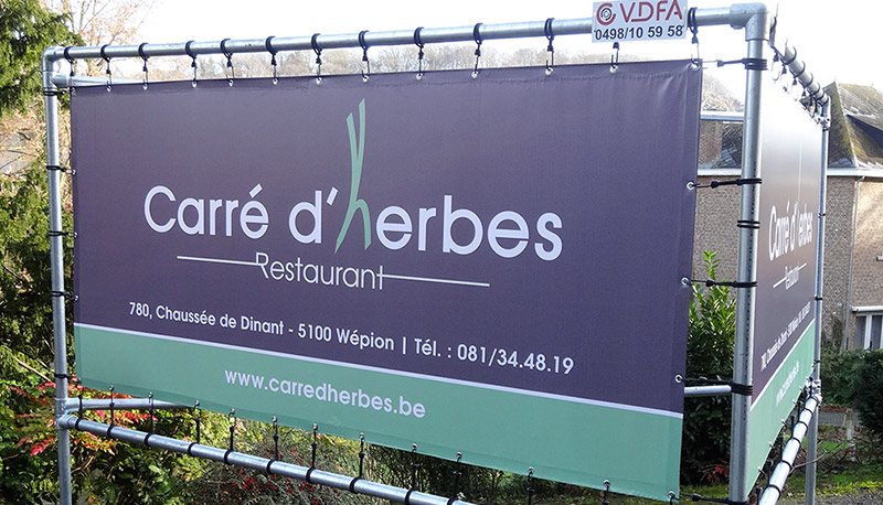 bâche publicitaire location vente conception